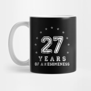 Vintage 27 years of awesomeness Mug